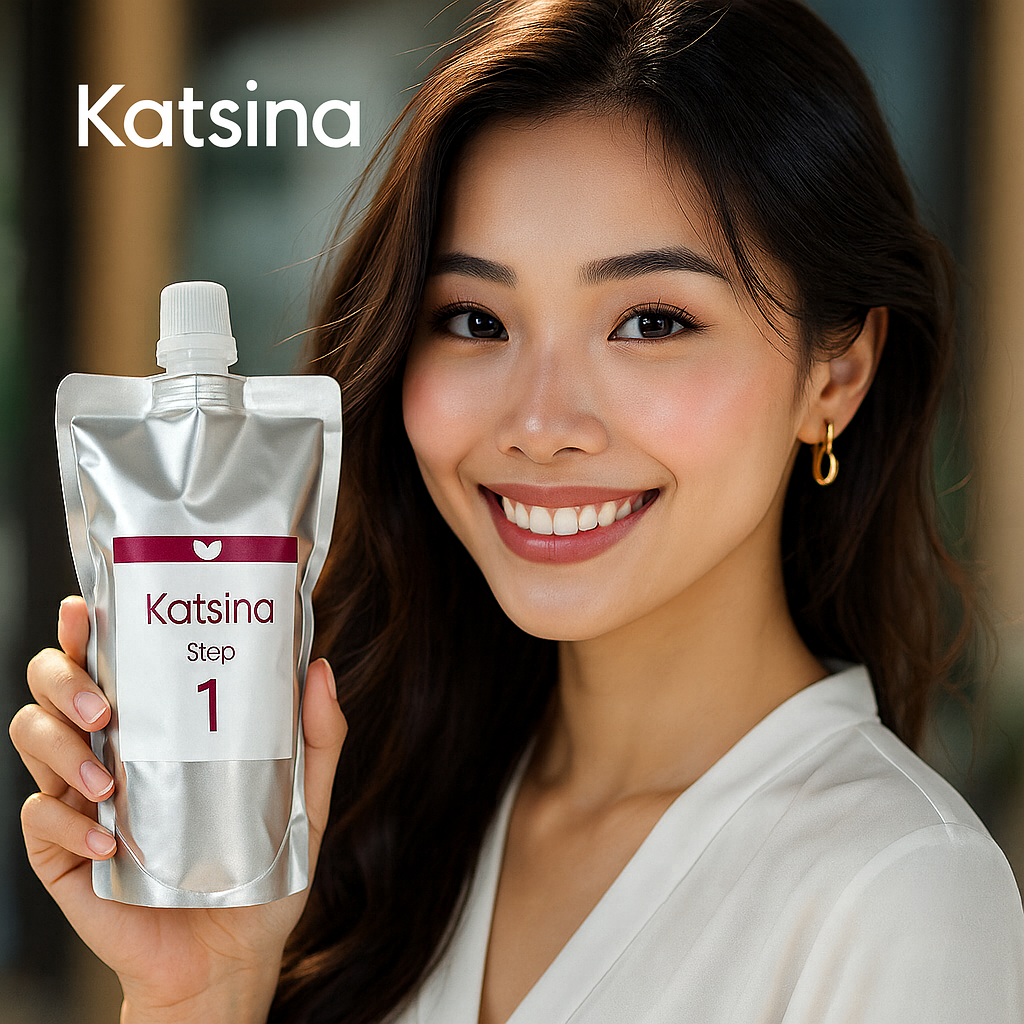 【Katsina】カチナ Step2 | サロン用ヘアカラー処理剤(ダメージ補修・髪質改善) 500ml