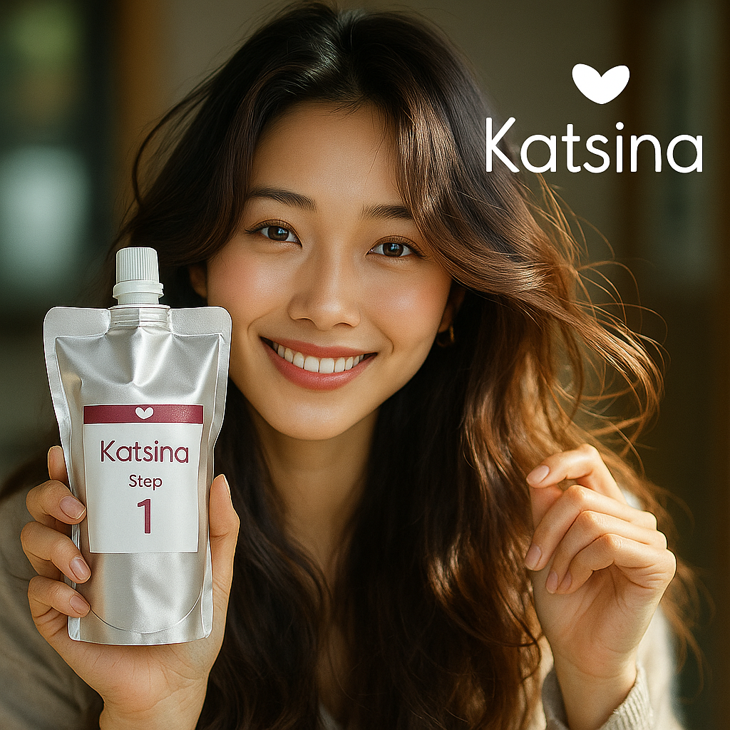 【Katsina】カチナ Step1 ｜ サロン用ヘアカラー処理剤（残留物除去・髪質改善）　500ml